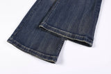 Cross Distressed Denim Pants