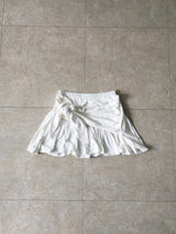 Beagles shirring mini skirt
