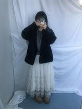 ハイネックパフィーファージャケット