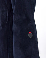ベルベットデニムフレアフィットパンツ(NAVY)