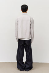 Used Raw Structure Denim