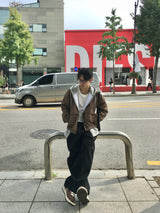 Uchi High Neck Windbreaker 4C