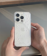 [MADE] little star jelly hard case - white