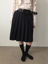YWD PLEATS SKIRT (2color)