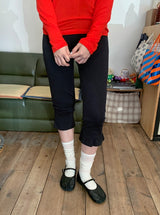 Eamon Capri Frill Leggings Pants