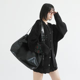 Camu wide strap shouder bag