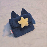 [MADE] fluffy nero pouch