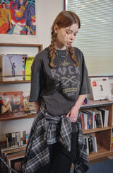 ロッククラウンピグメント半袖Tシャツ