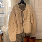 Handmade Grandma Knitting Cardigan - cd