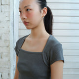 ボレロクロップTシャツ chacol