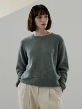 GRAIN SEE THROUGH KNIT