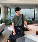 nade Supima Cotton Pigment Overfit Short Sleeve