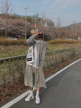 Wide Sweat Bermuda Pants 3C