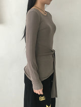 Glam Layering Tie Long Sleeve (4c)