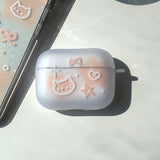 Pink - Shy Somecat AirPods Case_matt
