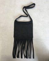 Suede Fringe Shoulder Bag (5color)
