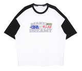 No.0791 MAFE ラグランハーフTシャツ