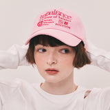 Unbalance Ball Cap_Pink