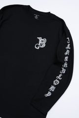 BBD Sketch Logo Long T-Shirt (Black)