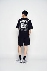 25SS ADLV エイリアン半袖Tシャツ ブラック