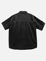ルーズワッペンウォッシュハーフシャツ 2C