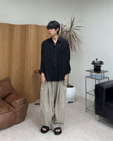 Dipel Airy Stripe Overshirt