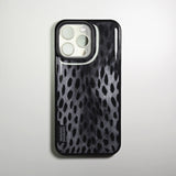 Wild Luxe Leopard Phone Case Shadow (BK_Epoxy)