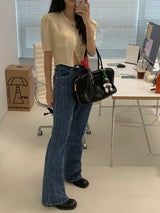 [MADE] ERT シースルーパフブラウス