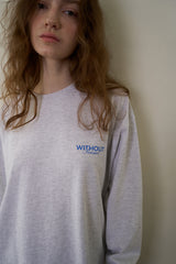 ヒアスリーブTシャツ_メランジ