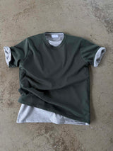 Daily semi muscle half t-shirts(9color)