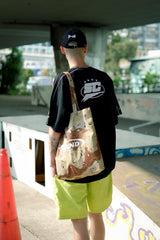 "PUNK JERSEY" PRINTED WITH EMBROIDERY S/S T-SHIRT