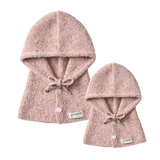Family Sprinkle Boucle Balaclava Set (Pink)