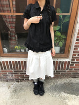デンバーフリルシャツ