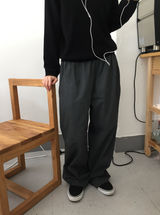 トラビバンディングバルーンコットンパンツ(3c)