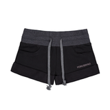 キューピッド ミニ スウェットショートパンツ [BLACK]