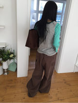 アデムストリングコットンカーゴパンツ（2c）