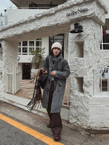 Atelier Hooded Wool Duffle Coat