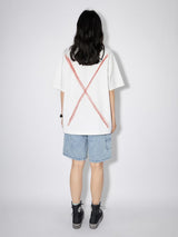 ツーサイドファンプリントショートスリーブTシャツ