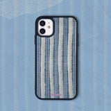 Stripe Denim Phone case (epoxy bumper)