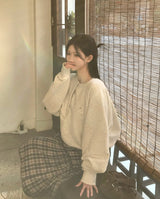 [Bellide made] Henry Neck, Raglan Overfit Trainer