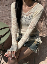 [S/S] Punching knit one piece