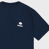 [UNISEX]クラウドボードスマイルショートスリーブドtシャツ