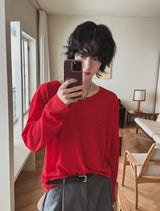 Noah Linen Boat Neck Long Sleeve Knit