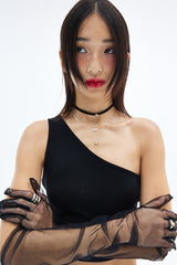 SHINE VELVET CHOKER