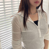メローオーバルチェーンネックレス