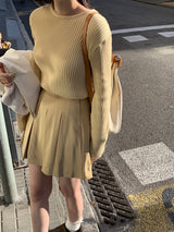 [MADE] Peto Pintuck Mini Skirt
