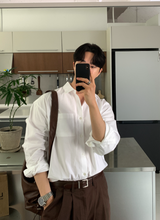 Logane Basic Oxford Overfit Shirt