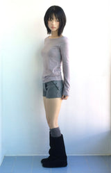 Pale Note Stripe T