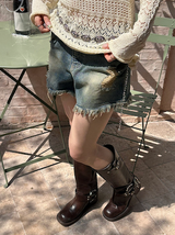 [S/S] Punching knit one piece