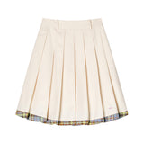 WhyBerry 24AW "Cream Berry" フラワーバッドハーフレングススカート